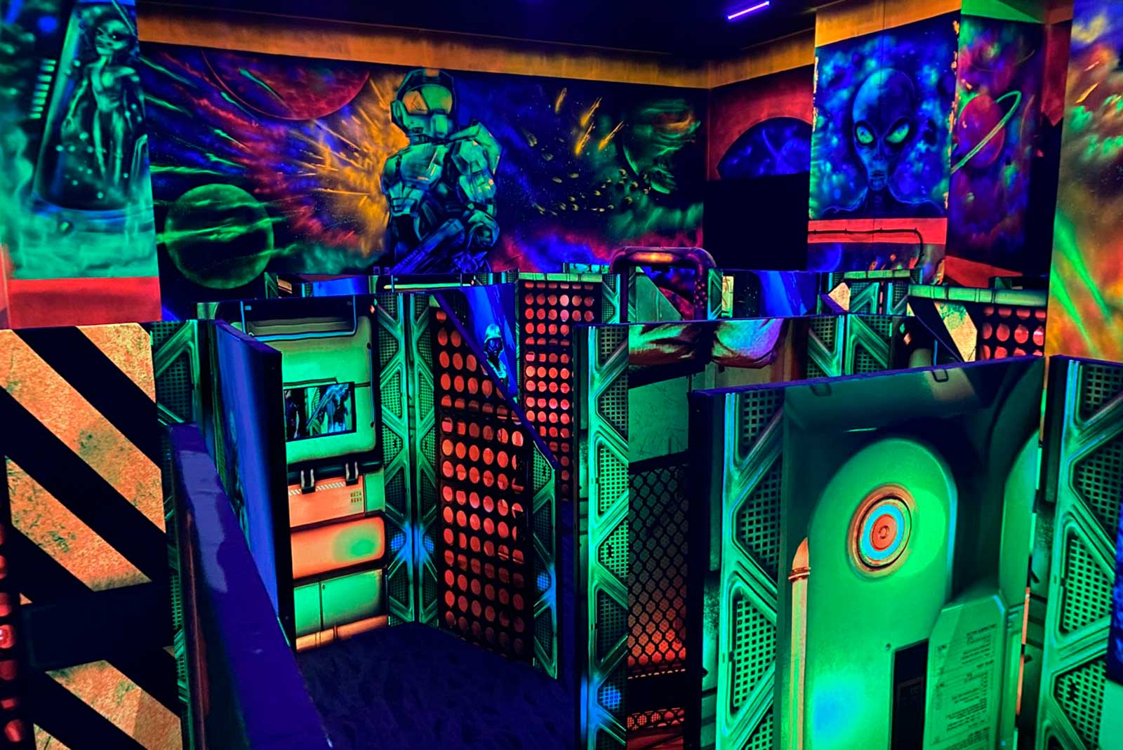 Laser tag city