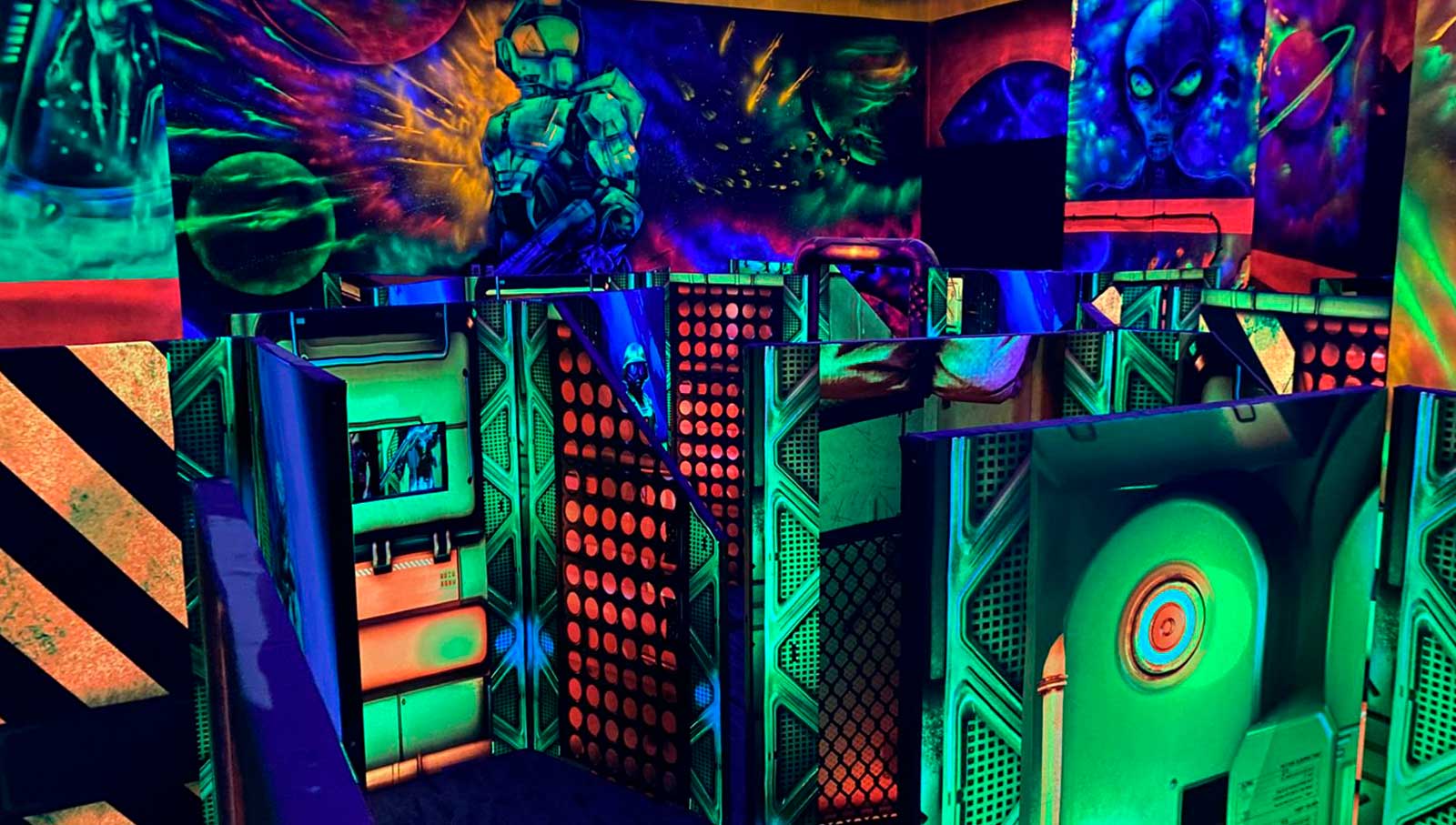 Laser tag city