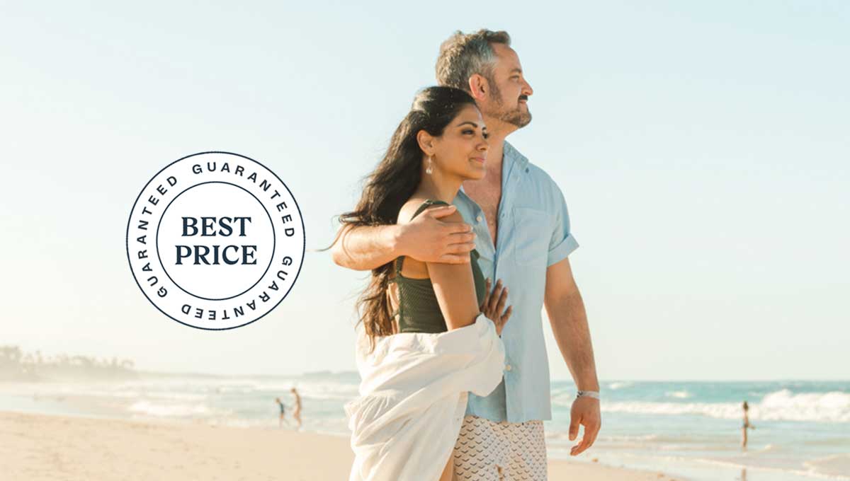 Couple in the beach 